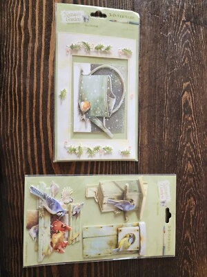 New Marjolein Bastin Nature’s Garden 3D Stickers Birdwatching Winter Holly 2003 - Image 1 of 4