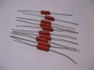 Condensadores axiales Tantalium Wet Slug 47uf 10V ITT CL65 CL65CD470MP3 - NOS Cantidad 10 - Imagen 1 de 2