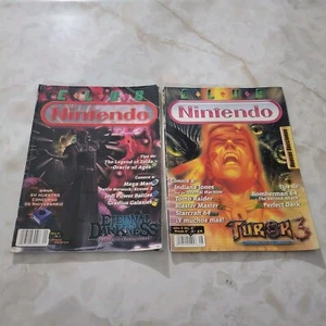 2002 Club Nintendo Eternal Darkness + Turok 3 Magazines Guide Books Rare Lot - Picture 1 of 22