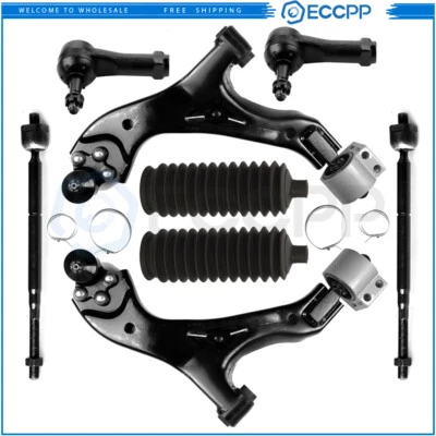 8x Brazos de control inferiores delanteros para Chevrolet Equinox 2005-2009 barra de amarre exterior interior Foto 1 de 4