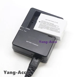 Cargador LC-E8E para batería Canon LP-E8 EOS 700D 650D 600D Kiss X7i X6i X4 X5 X6 - Imagen 1 de 5
