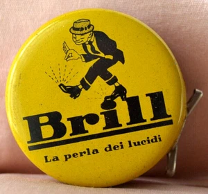 LUCIDO DA SCARPE BRILL Milano, SCATOLA IN LATTA INUSATA con lucido, 1950/1960 - Picture 1 of 4
