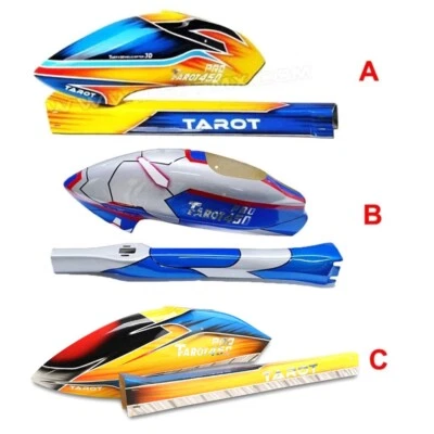 Tarot 450 PRO DFC Helicopter Glass Fiber Canopy for Align trex 450 Shell - Image 1 of 4