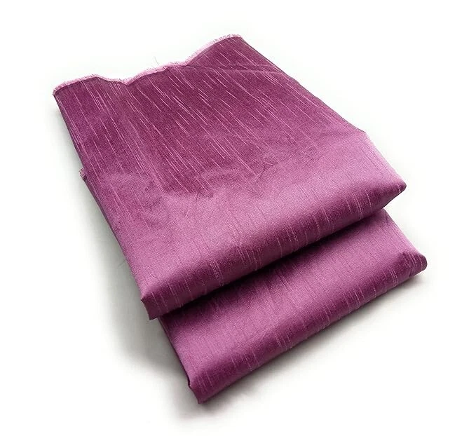 Indian Silk Fabric Pink Dressmaking Tunic Top 4Y Material Sewing 42"W Fabric - Image 1 of 1