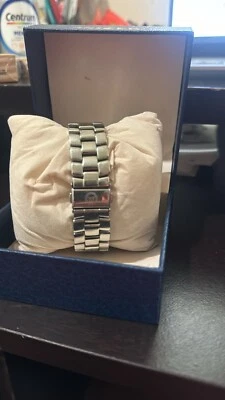 Reloj para hombre Movado Eliro raro esfera blanca con - estado de funcionamiento vendedor de EE. UU. Foto 1 de 4