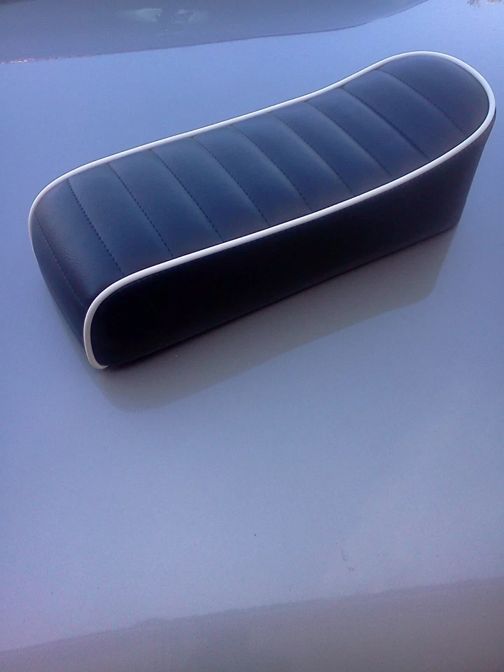 asiento mini bicicleta negro/blanco 16x7 Foto 1 de 3