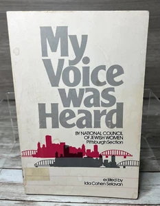 My Voice was Heard by National Council of Jewish Women of Pittsburgh / Judaica - Picture 1 of 18