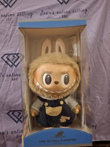 POPMART LABUBU Time to Chill-Vinyl Plush Doll Figure Sealed Box US SELLER - Picture 1 of 2