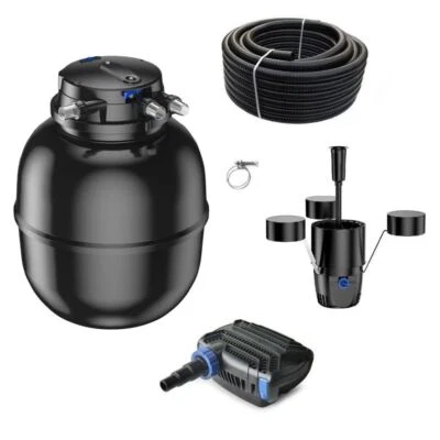 Teichfilter Set CPU75000 Druckfilter 100W Eco Teichpumpe bis 100000l AquaOne 66 - Bild 1 von 4
