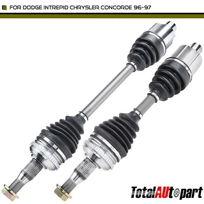 2 оси CV в сборе для Chrysler Concorde Dodge Intrepid 1996-1997 передняя сторона - Изображение 1 из 4