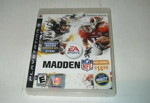 PS3 PLAYSTATION 3 EA SPORT MADDEN NFL 10 COMPLETE GAME - Picture 1 of 1