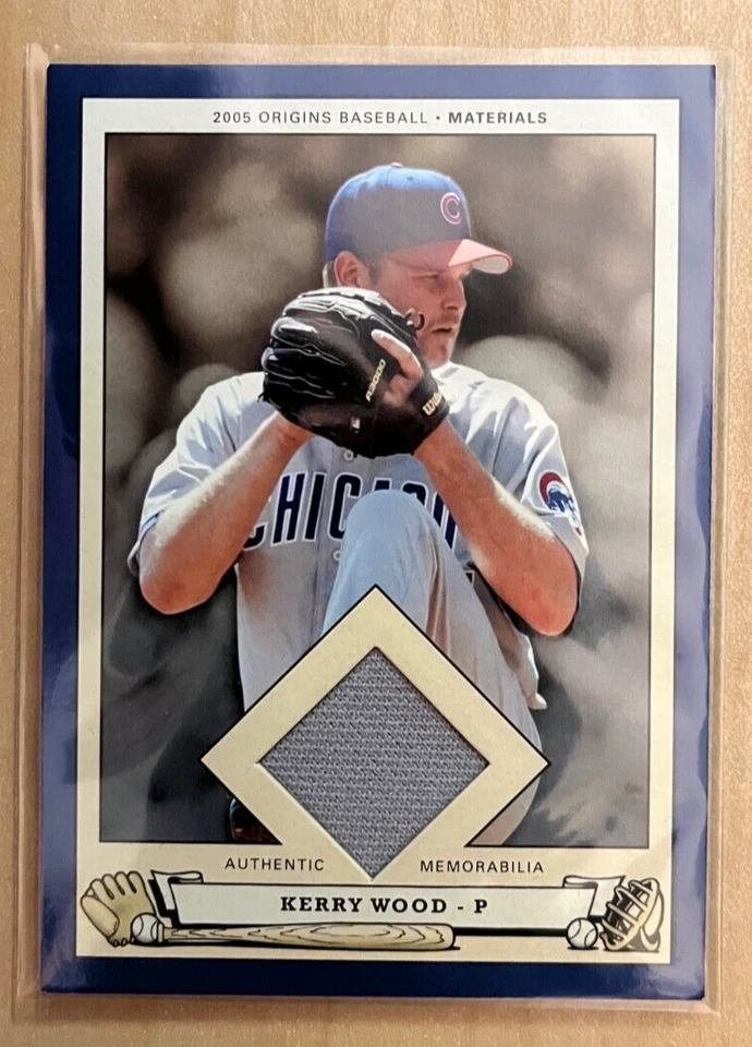 2005 Upper Deck Origins Kerry Wood Jersey - Image 1 of 1