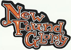 New Found Glory Sticker 6 - 2004 Cat No. S-2684 Vinyl Sticker Official Merch Oop