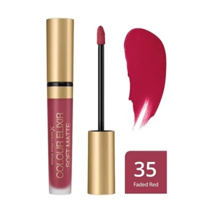 3 × Max Factor USA Colour Elixir Soft Matte Liquid Lipstick 4ml - 035 Faded Red - Picture 1 of 1