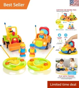 Easy Steering Wheel Remote Control Cars for Kids Aged 18 Months and Up - Picture 1 of 9