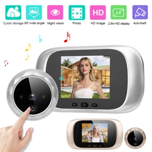 2.8 Inch Smart Access Control System IR Night Digital Peephole Doorbell - Picture 1 of 18