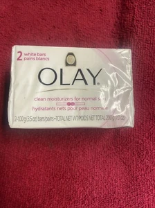 2 Bar OLAY. Idratante Pulito per Pelle Normale. Barra Feel Soft & Clean. (3,5 oz) - Foto 1 di 6