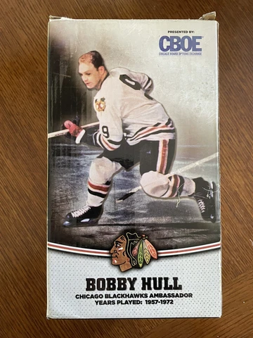 Chicago Blackhawks Bobby Hull Bobblehead SGA Cover