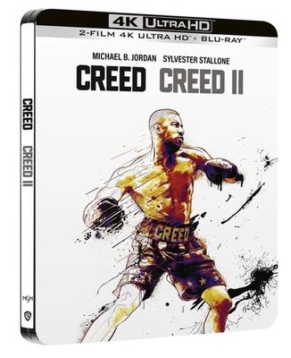 CREED 1 + CREED 2 - STEELBOOK (4K Ultra HD + Blu-Ra (4K UHD Blu-ray) (US IMPORT) - Image 1 of 4