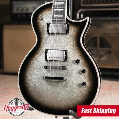 ESP Custom Shop 原装系列 Eclipse 电吉他 - 银色液体金属 Bu — 第 1/4 张图片