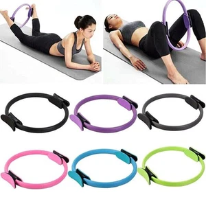 Yoga Circle Pilates Ring Men Women Fitness Workout Sports Equipment Access - Picture 1 of 17