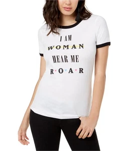 True Vintage Womens I Am Woman Graphic T-Shirt - Picture 1 of 5