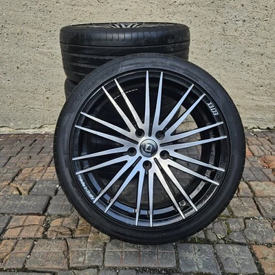 Felgen Eltex Mauris 18" 5x112 Sommerreifen 235/40 A4 A6 Octavia Golf Passat  - Bild 1 von 4