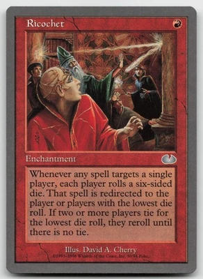 MTG Ricochet U Unglued 50 LP - Image 1 of 2