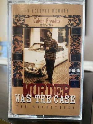 Murder Was The Case Soundtrack Cassette Death Row Records 1994 - Image 1 of 4