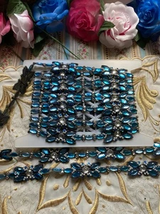 3m Vintage Decorative Beaded/Jeweled Trimming - Picture 1 of 2