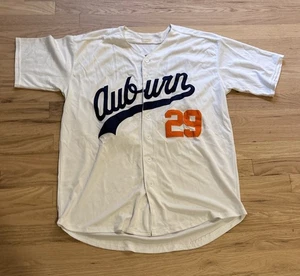Camiseta deportiva de béisbol retro cosida XL de Bo Jackson #29 Auburn Tigers LEER - Imagen 1 de 11