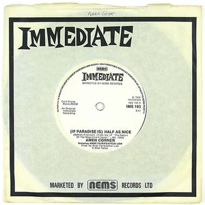 AMEN CORNER (If Paradise Is) Half As Nice/When We Make Love 7IN1976 ROCK NM- - Picture 1 of 3