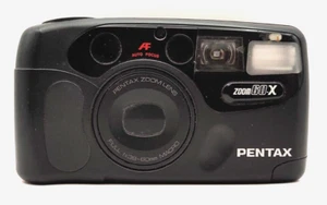 Pentax Zoom 60 X 35mm Point & Shoot Film Camera w/Carrying Bag Parts or Repair - Imagen 1 de 5