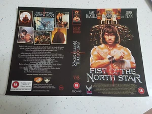 Fist of the North Star - Sample VHS Video Sleeve - Large Box Gary Daniels - Imagen 1 de 2