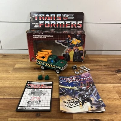 Transformers G1 Autobot HOIST Complete Original Takara 1985 HASBRO Ships Fast! - Image 1 of 4