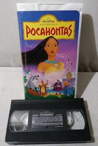 POCOHONTAS DISNEY MASTERPIECE COLLECTION VHS 5741 (1996) with ORIGINAL PAPERWORK - Picture 1 of 8