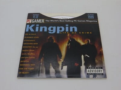 PC Gamer Disc 4.12 JUNE 1999 Kingpin Life Of Crime - MechWarrior 3 - Slave Zero - Image 1 of 4