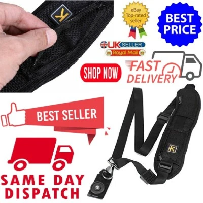 Quick Sling Camera Single Shoulder Belt Strap SLR DSLR Cameras Canon Sony Nikon - Image 1 of 4