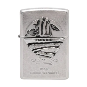 Encendedor Zippo Save The Earth Penguin - Imagen 1 de 6