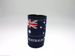 BULK BUY STUBBIE HOLDERS X 24 AUSTRALIA FLAG,AUSTRALIA DAY CRICKET/DRINK COOLER - Picture 1 of 3