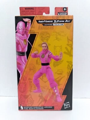 Power Rangers CobraKai Lightning Collection Morphed Samantha LaRusso Pink Mantis Foto 1 de 4