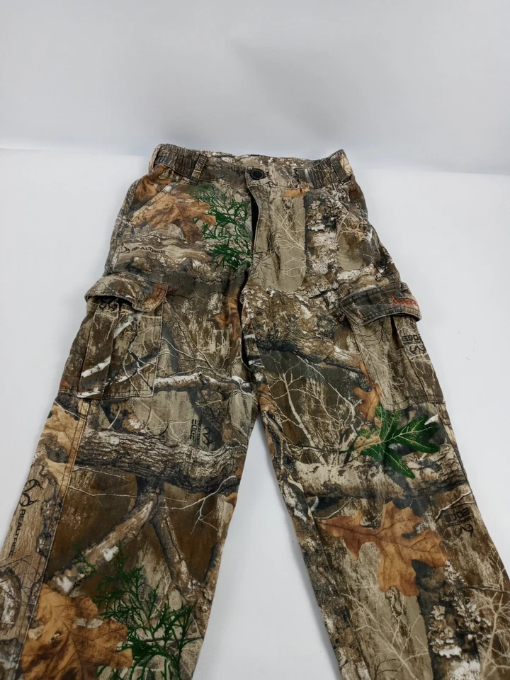 Habit Realtree Pants Boys Size Large Camoflauge Large pockets Hunting Outdoor - Image 1 of 4