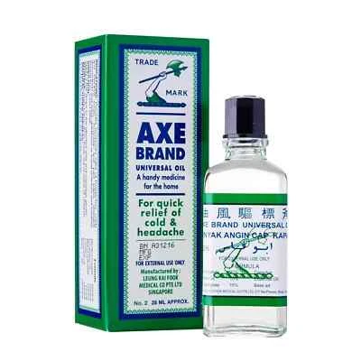 Aceite Universal Marca Axe | Alivio Rápido Rápido Resfriado y Dolor de Cabeza 3 5 10 56ml Foto 1 de 4
