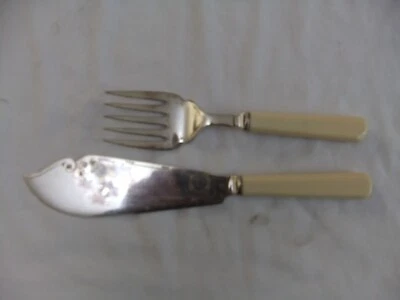 SERVIDORES DE PECES EPNS DE COLECCIÓN ENCHAPADOS EN PLATA Foto 1 de 4