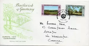 1977 Guernsey Europa First Day Cover - Picture 1 of 1