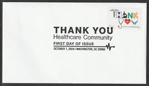 US 5947 Thank You Healthcare Community BWP FDC 2024 - Picture 1 of 1