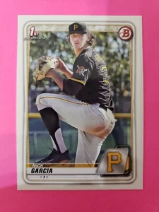 Nick Garcia 2020 Bowman Draft BD-90 paper base , Pirates ,Quantity - Picture 1 of 2