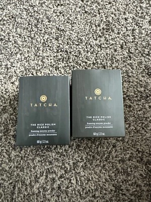 TATCHA The Rice Polish Classic Foaming Enzyme Powder 2.1 Oz - Full Size No Box - Image 1 of 4