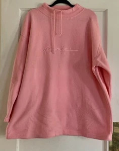 Vintage Alpine Express For Her 3X Fleece Bubblegum Pink Taiwan ROC - Picture 1 of 10