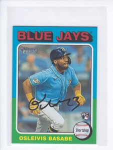 2024 Topps Heritage Mini #387 OSLEIVIS BASABE RC Tornto Blue Jays ROOKIE MINI - Picture 1 of 3